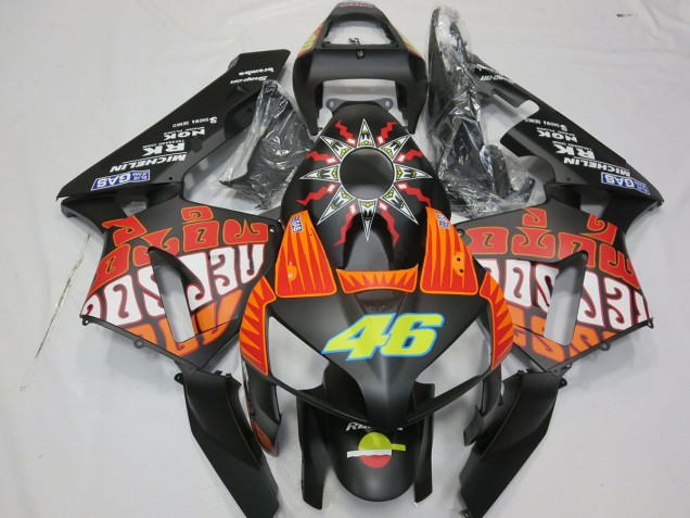 Matt Rossi Design 2003-2004 Honda CBR600RR Motorrad Verkleidung Matt Rossi Design 2003-2004 Honda CBR600RR Motorrad Verkleidung