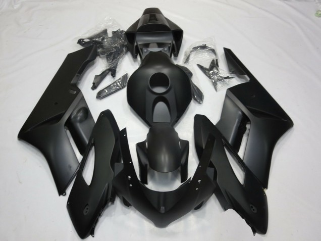 Matt Schwarz 2004-2005 Honda CBR1000RR Motorrad Verkleidung Matt Schwarz 2004-2005 Honda CBR1000RR Motorrad Verkleidung