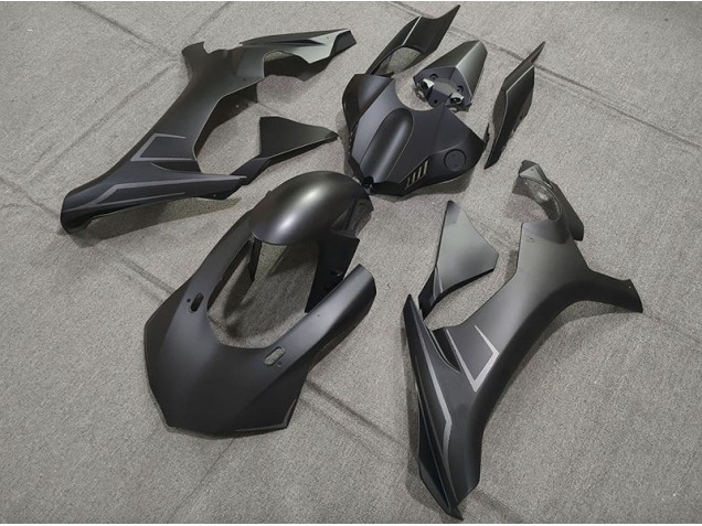 Matt Schwarz 2015-2019 Yamaha R1 Motorrad Verkleidung Matt Schwarz 2015-2019 Yamaha R1 Motorrad Verkleidung