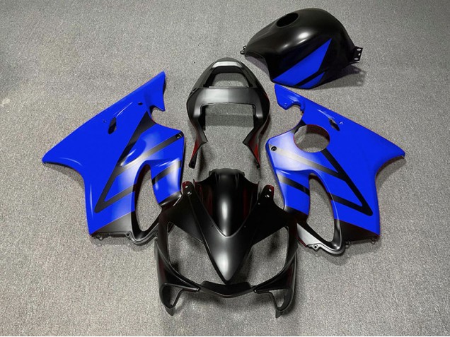 Matt Schwarz & Blau 2001-2003 Honda CBR600 F4i Motorrad Verkleidung Matt Schwarz & Blau 2001-2003 Honda CBR600 F4i Motorrad Verkleidung