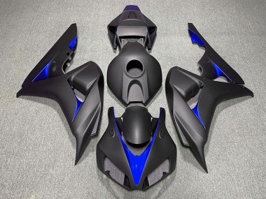 Matt Schwarz & Blau 2006-2007 Honda CBR1000RR Motorrad Verkleidung