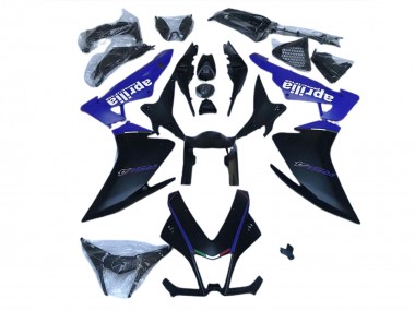Matt Schwarz & Blau 2010-2015 Aprilia RSV4 1000 Motorrad Verkleidung