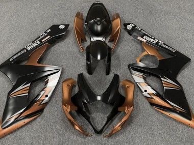 Matt Schwarz & Bronze 2005-2006 Suzuki GSXR 1000 Motorrad Verkleidung