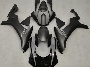 Matt Schwarz & Grau 2015-2019 Yamaha R1 Motorrad Verkleidung