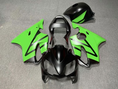 Matt Schwarz & Grün 2001-2003 Honda CBR600 F4i Motorrad Verkleidung