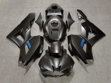 Matt Schwarz & Hellblau 2013-2023 Honda CBR600RR Motorrad Verkleidung