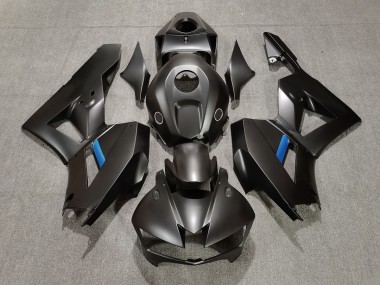 Matt Schwarz Mit Blau 2013-2023 Honda CBR600RR Motorrad Verkleidung