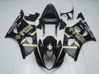 Matt Schwarz Rizla 2003-2004 Suzuki GSXR 1000 Motorrad Verkleidung
