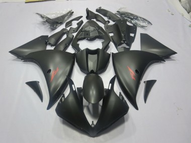 Matt Schwarz Rot 2009-2011 Yamaha R1 Motorrad Verkleidung