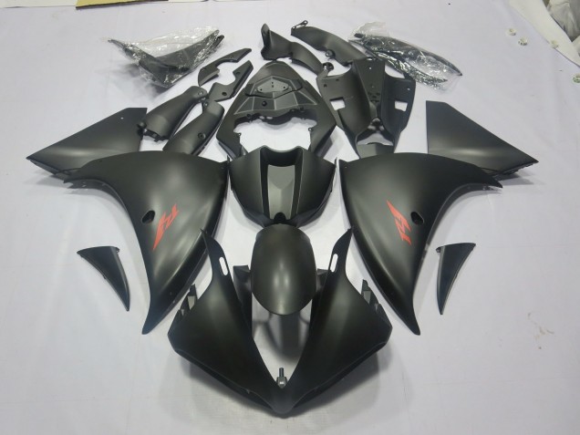 Matt Schwarz Rot 2009-2011 Yamaha R1 Motorrad Verkleidung Matt Schwarz Rot 2009-2011 Yamaha R1 Motorrad Verkleidung