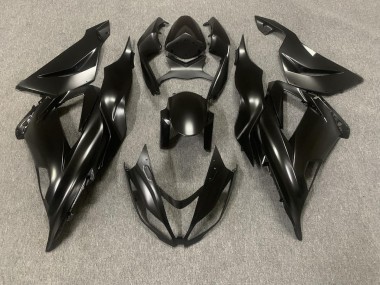 Matt Schwarz & Schutzbeschichtung 2013-2018 Kawasaki ZX6R Motorrad Verkleidung