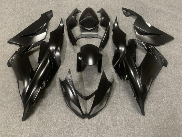 Matt Schwarz & Schutzbeschichtung 2013-2018 Kawasaki ZX6R Motorrad Verkleidung Matt Schwarz & Schutzbeschichtung 2013-2018 Kawasaki ZX6R Motorrad Verkleidung