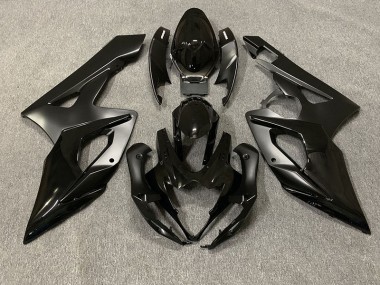 Matt Schwarz & Schwarz Glänzend 2005-2006 Suzuki GSXR 1000 Motorrad Verkleidung