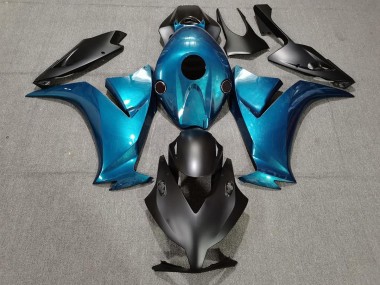 Matt Schwarz & Spezialblau 2012-2016 Honda CBR1000RR Motorrad Verkleidung