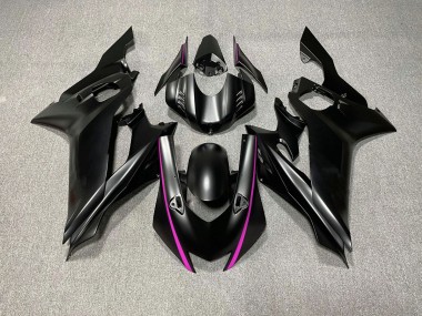 Matt Schwarze & Rosa Akzente 2017-2021 Yamaha R6 Motorrad Verkleidung