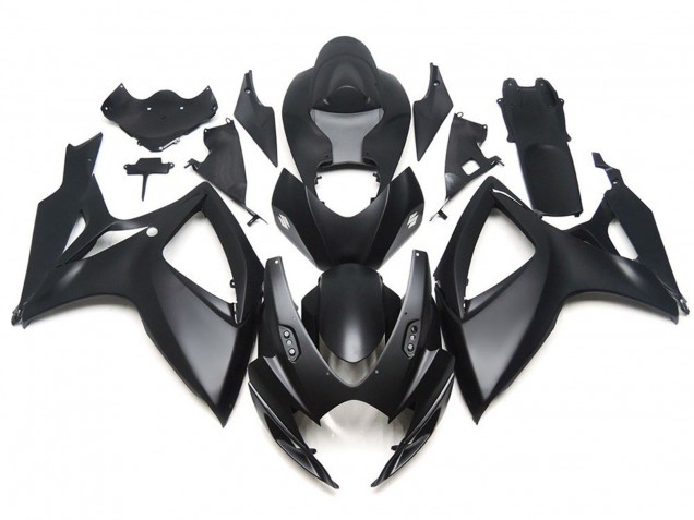 Matt Schwarzer Custom-Stil OEM 2006-2007 Suzuki GSXR 600-750 Motorrad Verkleidung Matt Schwarzer Custom-Stil OEM 2006-2007 Suzuki GSXR 600-750 Motorrad Verkleidung