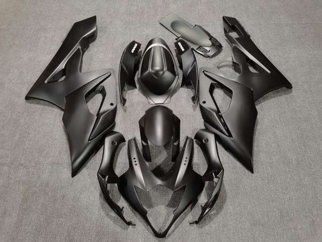 Matt Silber 2005-2006 Suzuki GSXR 1000 Motorrad Verkleidung Matt Silber 2005-2006 Suzuki GSXR 1000 Motorrad Verkleidung