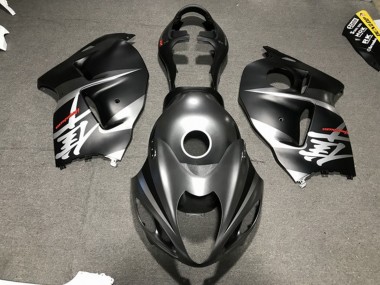 Matt Silber / Schwarz 1997-2007 Suzuki GSXR 1300 Motorrad Verkleidung