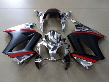 Matt & Tarnung 2002-2012 Honda VFR800 Motorrad Verkleidung