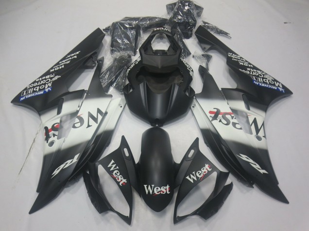 Matt West 2006-2007 Yamaha R6 Motorrad Verkleidung Matt West 2006-2007 Yamaha R6 Motorrad Verkleidung