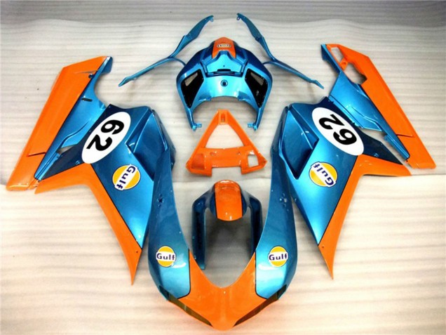 Matte Gulf 2007-2014 Ducati 848 1098 1198 Motorrad Verkleidung Matte Gulf 2007-2014 Ducati 848 1098 1198 Motorrad Verkleidung