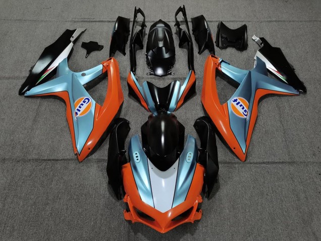 Matte Gulf 2008-2010 Suzuki GSXR 600-750 Motorrad Verkleidung Matte Gulf 2008-2010 Suzuki GSXR 600-750 Motorrad Verkleidung