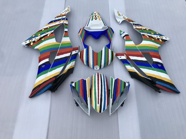 Mehrfarbig 2008-2016 Yamaha R6 Motorrad Verkleidung Mehrfarbig 2008-2016 Yamaha R6 Motorrad Verkleidung