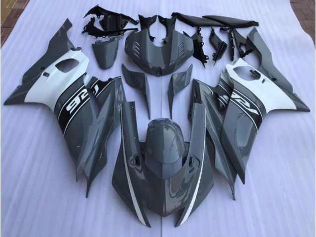Nardo Grau & Weiß 2017-2021 Yamaha R6 Motorrad Verkleidung Nardo Grau & Weiß 2017-2021 Yamaha R6 Motorrad Verkleidung