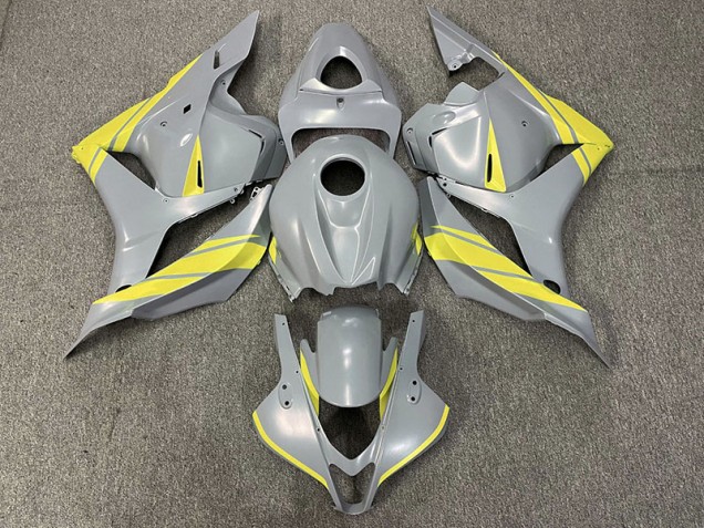 Nardo Grau & Gelb 2009-2012 Honda CBR600RR Motorrad Verkleidung Nardo Grau & Gelb 2009-2012 Honda CBR600RR Motorrad Verkleidung