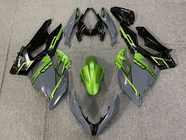 Nardo Grau & Grün 2018-2023 Kawasaki Ninja 400 Motorrad Verkleidung
