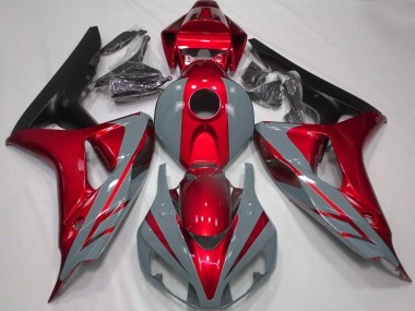 Nardo Grau & Rot 2006-2007 Honda CBR1000RR Motorrad Verkleidung