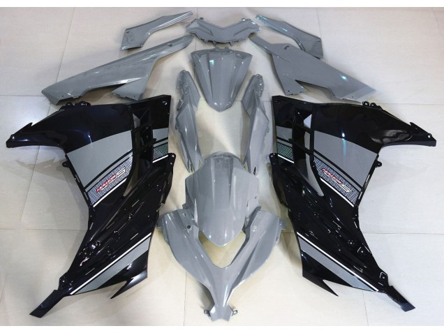 Nardo Grau & Schwarz 2013-2018 Kawasaki Ninja 300 Motorrad Verkleidung Nardo Grau & Schwarz 2013-2018 Kawasaki Ninja 300 Motorrad Verkleidung