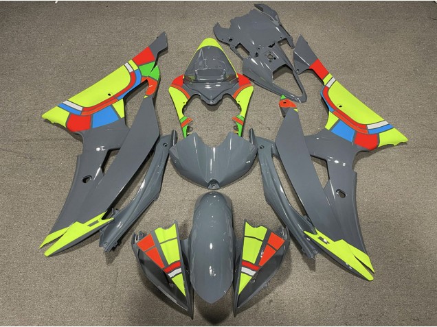Nardo & High Viz Gelbes Design 2008-2016 Yamaha R6 Motorrad Verkleidung Nardo & High Viz Gelbes Design 2008-2016 Yamaha R6 Motorrad Verkleidung