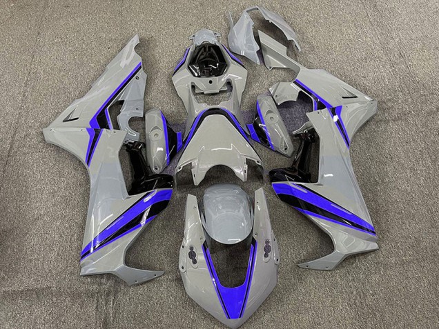Nardo Mit Blauen Streifen 2017-2023 Honda CBR1000RR Motorrad Verkleidung Nardo Mit Blauen Streifen 2017-2023 Honda CBR1000RR Motorrad Verkleidung