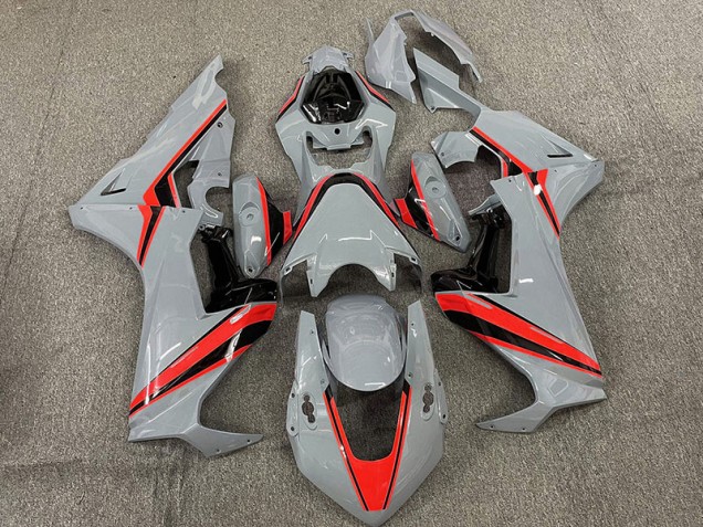 Nardo Mit Roten Streifen 2017-2023 Honda CBR1000RR Motorrad Verkleidung Nardo Mit Roten Streifen 2017-2023 Honda CBR1000RR Motorrad Verkleidung
