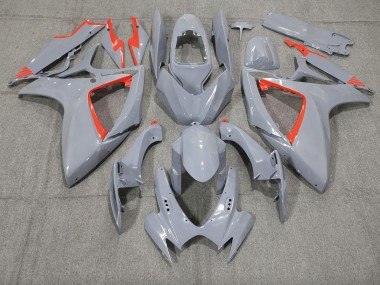 Nardo & Rot Rand 2006-2007 Suzuki GSXR 600-750 Motorrad Verkleidung