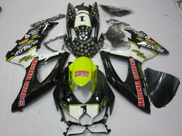 National Guard 2008-2010 Suzuki GSXR 600-750 Motorrad Verkleidung National Guard 2008-2010 Suzuki GSXR 600-750 Motorrad Verkleidung