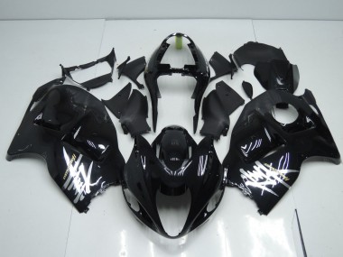 Nr 2 Schwarz 1997-2007 Suzuki GSXR 1300 Motorrad Verkleidung