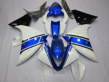 OEM Stil Blau Weiß 2009-2011 Yamaha R1 Motorrad Verkleidung