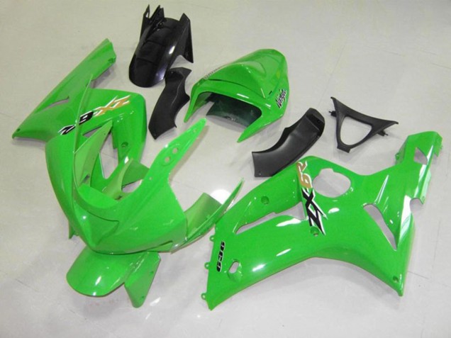 OEM Stil Grün 2003-2004 Kawasaki ZX6R Motorrad Verkleidung OEM Stil Grün 2003-2004 Kawasaki ZX6R Motorrad Verkleidung