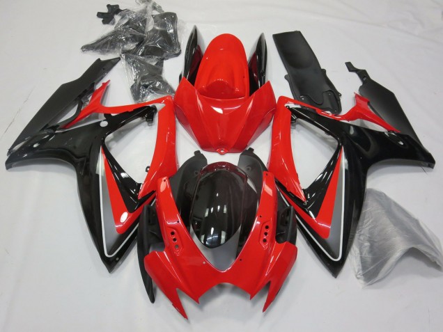 OEM Stil Rot 2006-2007 Suzuki GSXR 600-750 Motorrad Verkleidung OEM Stil Rot 2006-2007 Suzuki GSXR 600-750 Motorrad Verkleidung