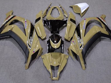 OEM Stil Wüstenbraun 2011-2015 Kawasaki ZX10R Motorrad Verkleidung