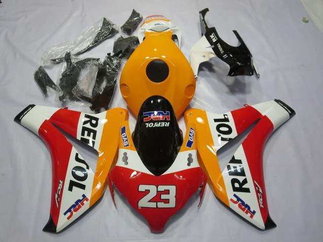 Off-Orange Repsol 2008-2011 Honda CBR1000RR Motorrad Verkleidung