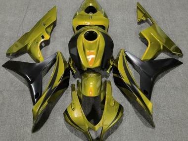Olivgrün OEM Stil 2007-2008 Honda CBR600RR Motorrad Verkleidung