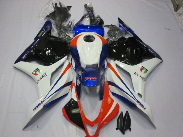 Orange & Blau 2009-2012 Honda CBR600RR Motorrad Verkleidung Orange & Blau 2009-2012 Honda CBR600RR Motorrad Verkleidung