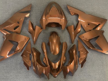 Orange Glänzend 2004-2005 Kawasaki ZX10R Motorrad Verkleidung