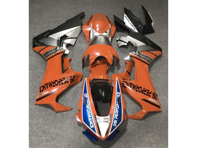 Orange Glänzend & Blau 2017-2023 Honda CBR1000RR Motorrad Verkleidung Orange Glänzend & Blau 2017-2023 Honda CBR1000RR Motorrad Verkleidung