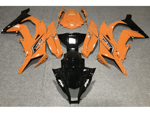 Orange Glänzend & Logos 2011-2015 Kawasaki ZX10R Motorrad Verkleidung Orange Glänzend & Logos 2011-2015 Kawasaki ZX10R Motorrad Verkleidung