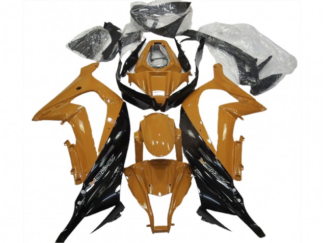 Orange Glänzend & Schwarz 2011-2015 Kawasaki ZX10R Motorrad Verkleidung Orange Glänzend & Schwarz 2011-2015 Kawasaki ZX10R Motorrad Verkleidung