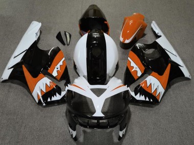 Orange Hai 2002-2005 Kawasaki ZX12R Motorrad Verkleidung